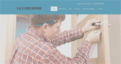 Desktop Screenshot of candclockservice.com