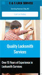 Mobile Screenshot of candclockservice.com
