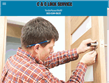 Tablet Screenshot of candclockservice.com